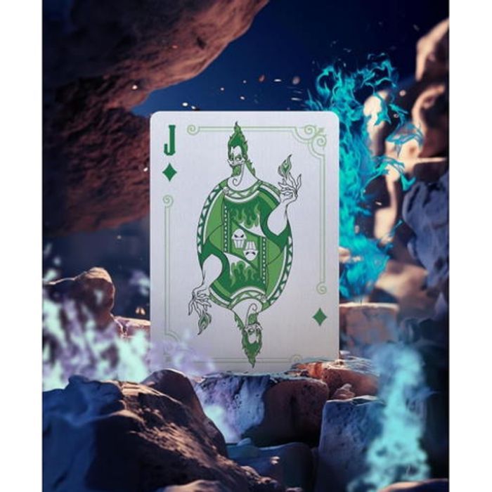 Гральні карти Bicycle Disney Villains (green) (ВР_БДВГ) зображення 3
