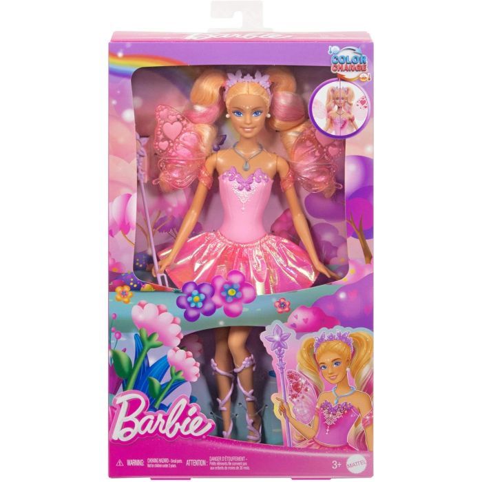 Кукла Barbie фея Волшебная игра цветов серии Фантастический мир (JCP76) изображение 5