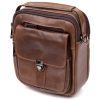 Сумка Vintage На два отделения Коричневая (20396)