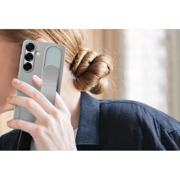 Чехол для мобильного телефона Samsung Galaxy S25+ (S936) Standing Grip case Grey (EF-GS936CJEGWW) изображение 3