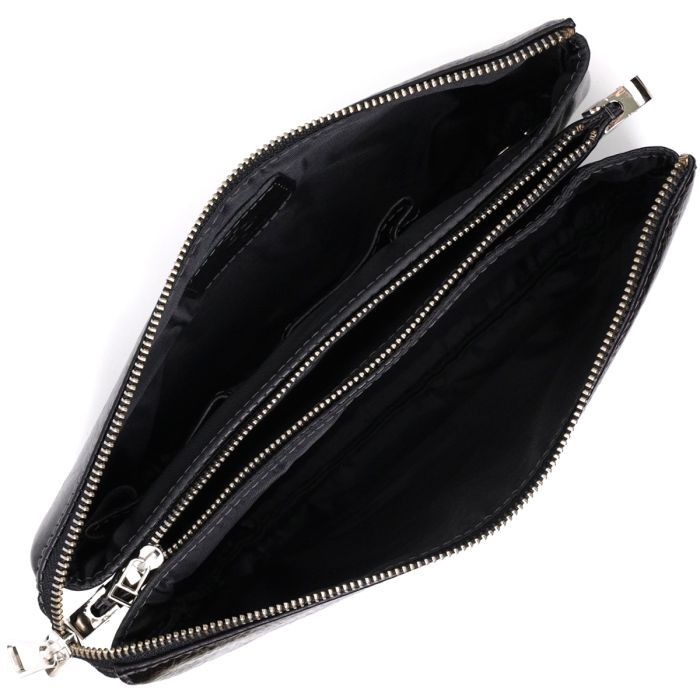 Сумка Grande Pelle Из натуральной кожи Черная (11658) изображение 4