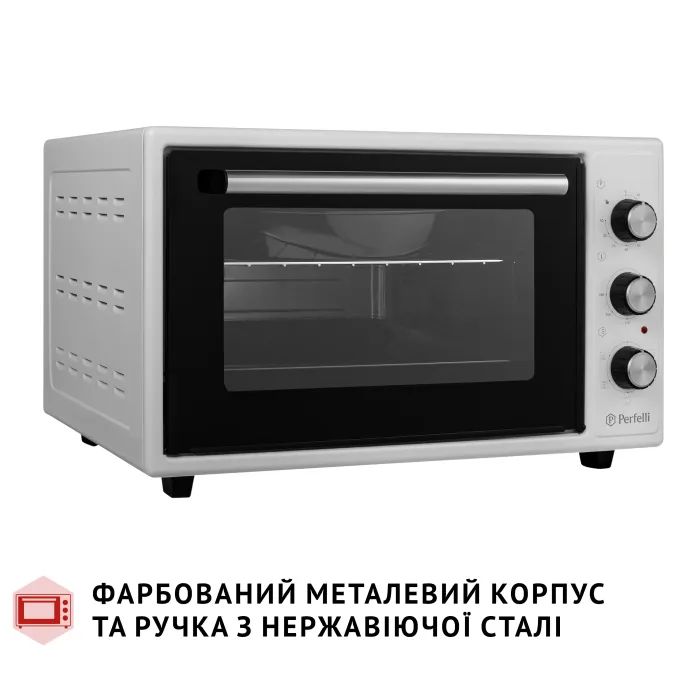 Электропечь Perfelli TRIMO 37 WHITE изображение 4