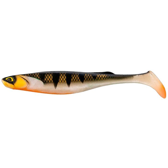 Силикон рыболовный FishUP RAM Shad 8" 355 - Golden Pearch (1шт/уп) (1864.11.27)