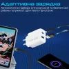 Зарядний пристрій Promate biplug-2.white зображення 4