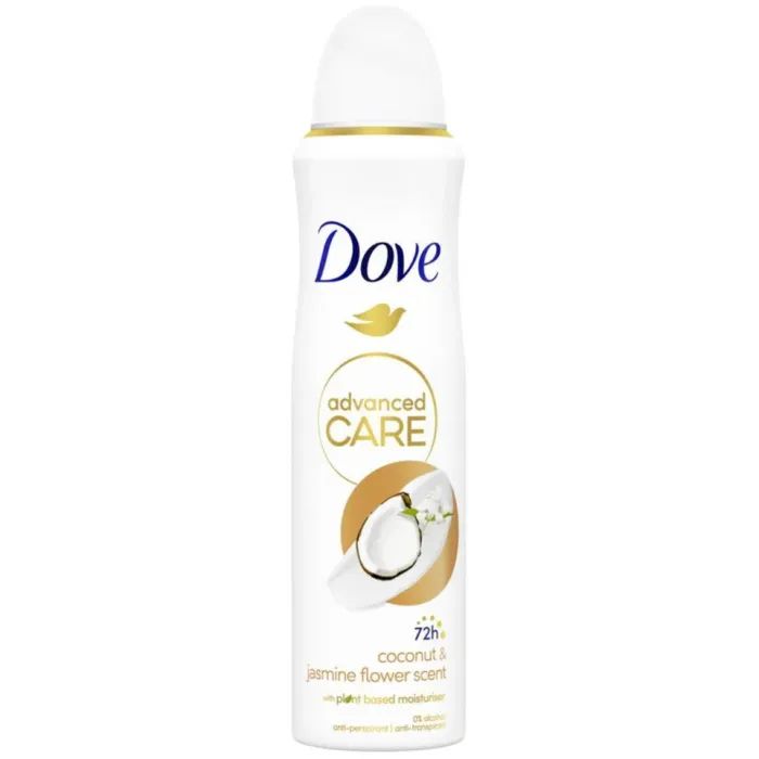 Антиперспирант Dove Кокос и цветы жасмина 72 часа 150 мл (8720181291487)