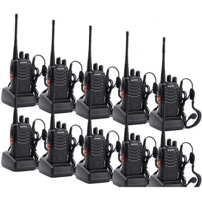 Портативная рация Baofeng BF-888S Ten Pack комплект 10 шт (2200000758941)