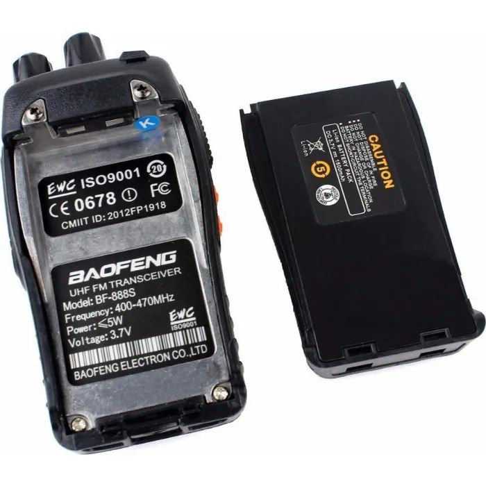 Портативная рация Baofeng BF-888S Ten Pack комплект 10 шт (2200000758941) изображение 6