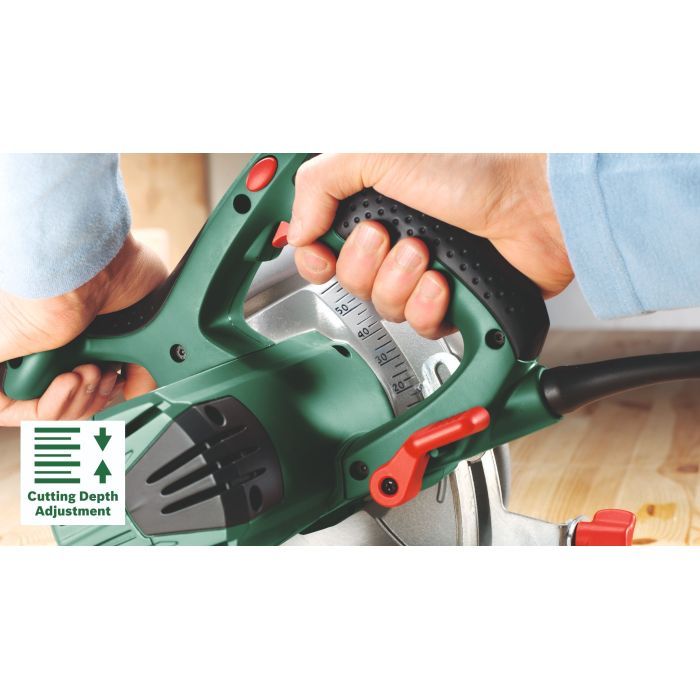 Дисковая пила Bosch KS 55 A 1200Вт, 160мм, 3.9кг (0.603.501.002) изображение 4