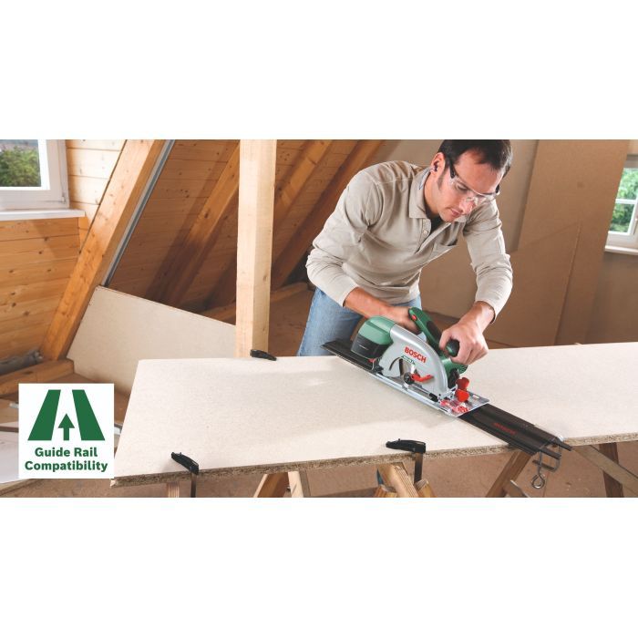 Дисковая пила Bosch KS 55 A 1200Вт, 160мм, 3.9кг (0.603.501.002) изображение 6
