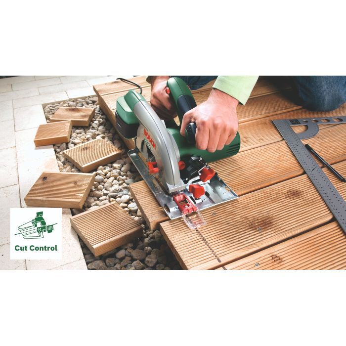 Дисковая пила Bosch KS 55 A 1200Вт, 160мм, 3.9кг (0.603.501.002) изображение 7