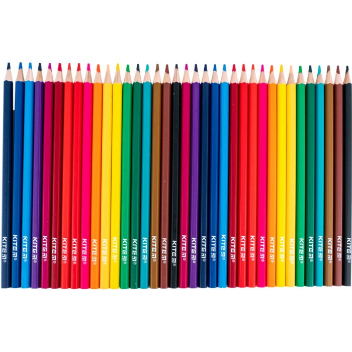Карандаши цветные Kite Classic 24 кольори (K-055) изображение 3