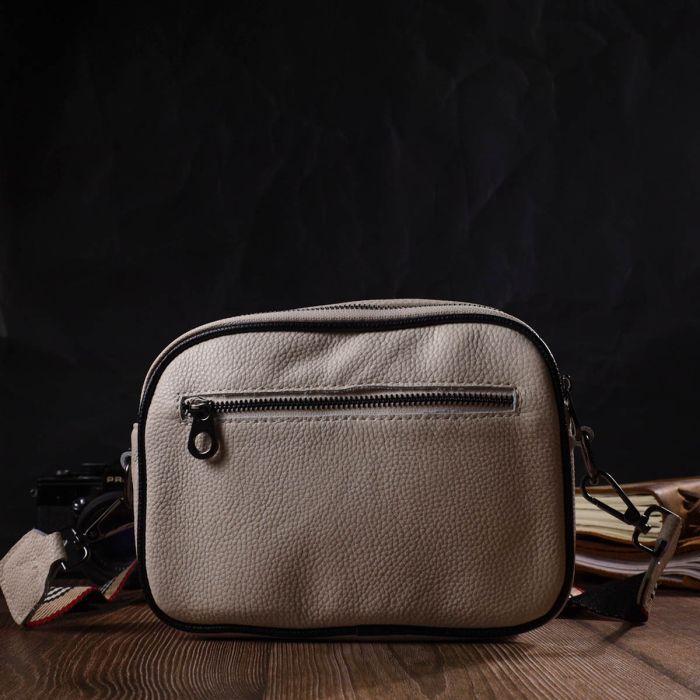 Сумка Vintage З натуральної шкіри Біла (22117) зображення 10