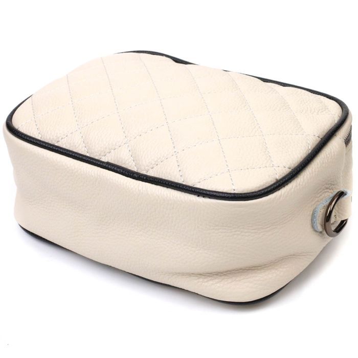 Сумка Vintage З натуральної шкіри Біла (22117) зображення 5