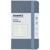 Книга записная Axent Partner 95x140 мм, 96 листов, клетка, серая (8301-62-A)