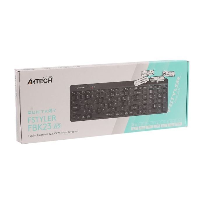Клавиатура A4Tech FBK23 AS Wireless/Bluetooth Black (4711421001168) изображение 8