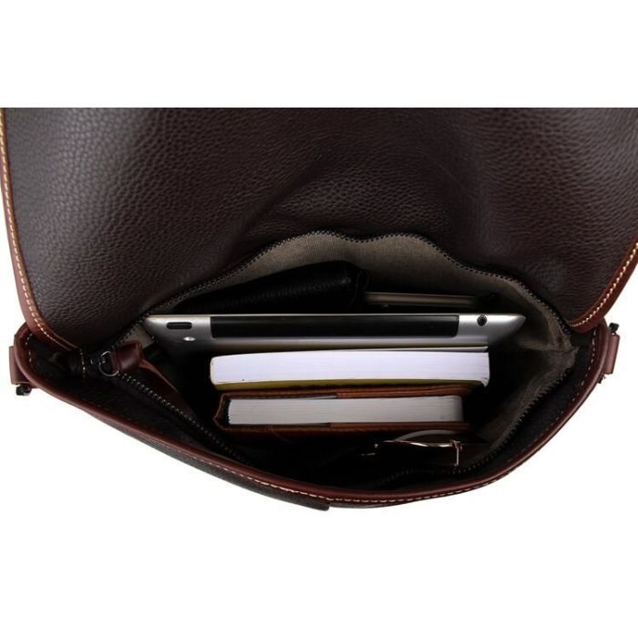 Сумка Vintage Чорна (14257) зображення 10