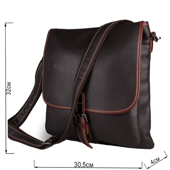 Сумка Vintage Чорна (14257) зображення 3