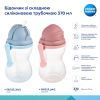 Поїльник-непроливайка Canpol babies зі складною силіконовою трубочкою, рожева 370 мл (56/113_pin2) зображення 6