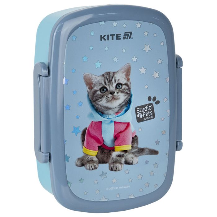 Ланч-бокс дитячий Kite Studio Pets з наповненням, 750 мл (SP25-163)