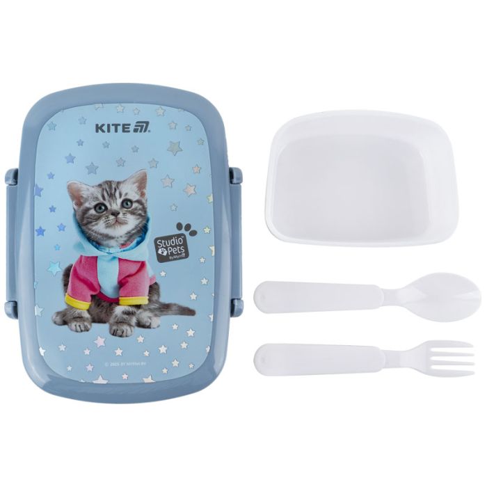 Ланч-бокс дитячий Kite Studio Pets з наповненням, 750 мл (SP25-163) зображення 4