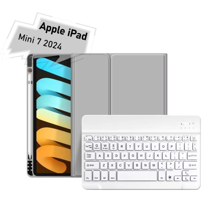 Чехол для планшета BeCover with keyboard Apple iPad Mini 7 2024 Black (712992)
