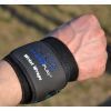 Бинт для спорта PowerPlay 3081 Gym WristT Wraps Чорно-Сині (PP_3081_Blue) изображение 9