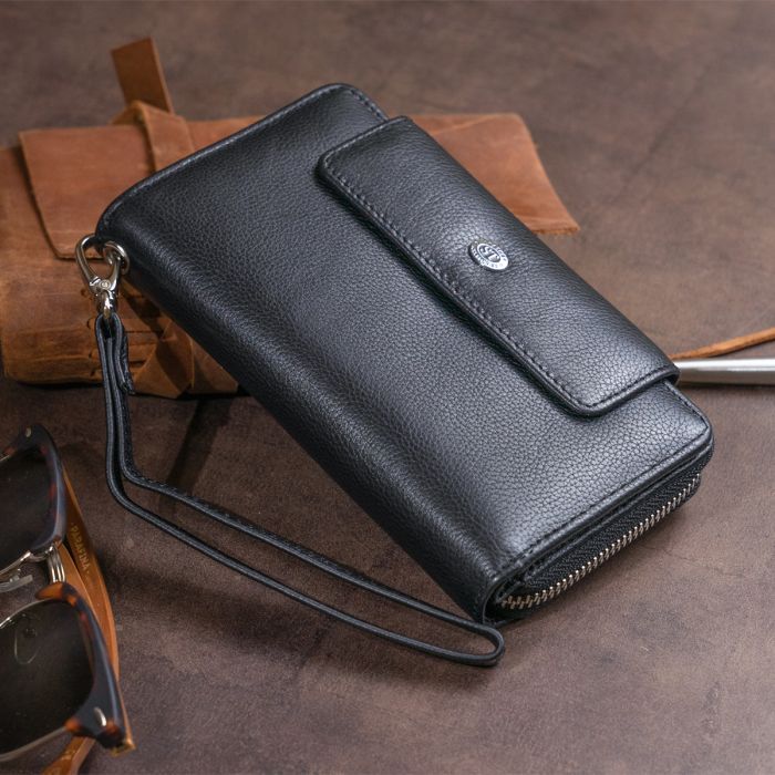 Кошелек ST Leather Из кожи Розовый (19344) изображение 11