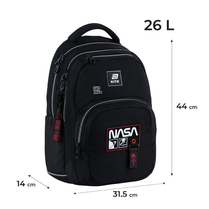 Рюкзак шкільний Kite Education teens 903L NASA (NS25-903L) зображення 2