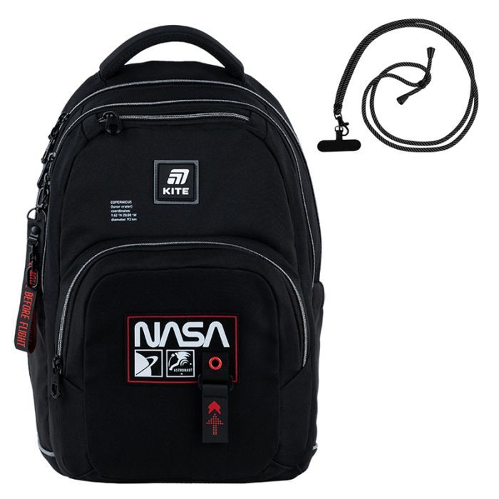 Рюкзак шкільний Kite Education teens 903L NASA (NS25-903L) зображення 3
