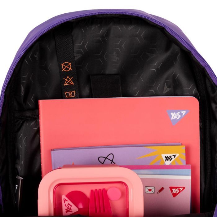 Рюкзак школьный Yes Lilac Cubes T-113 (559966) изображение 14