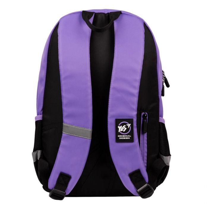 Рюкзак школьный Yes Lilac Cubes T-113 (559966) изображение 7