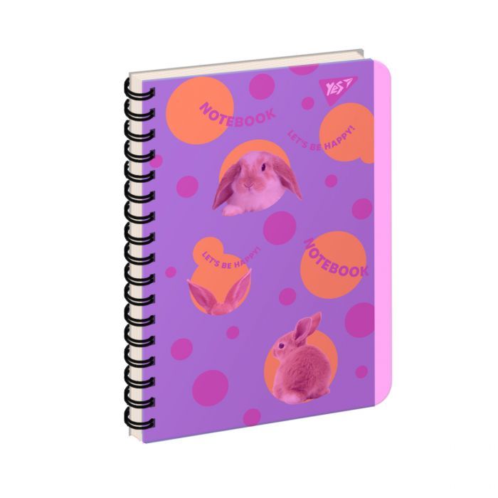 Блокнот Yes В6 Let`s be 144 аркуша пластикова обкладинка (681987)