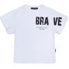 Футболка дитяча A-Yugi BRAVE (7308-134-white)