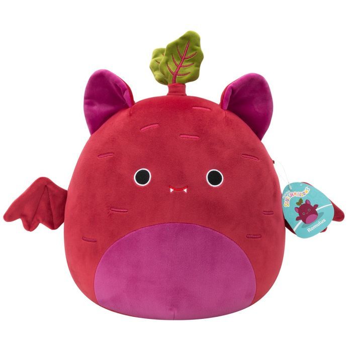 Мягкая игрушка Squishmallows Летучая мышь-свекла Ромулус 30 см (SQCR07966) изображение 7