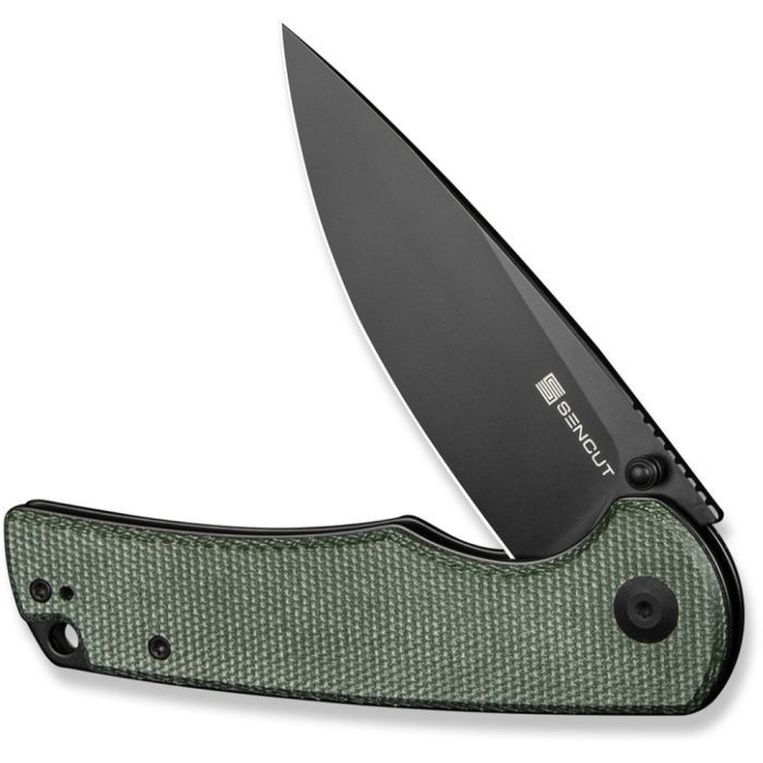 Нож Sencut Praktisk, Green Micarta, Darkwash (S24019-3) изображение 5