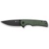 Нож Sencut Praktisk, Green Micarta, Darkwash (S24019-3)