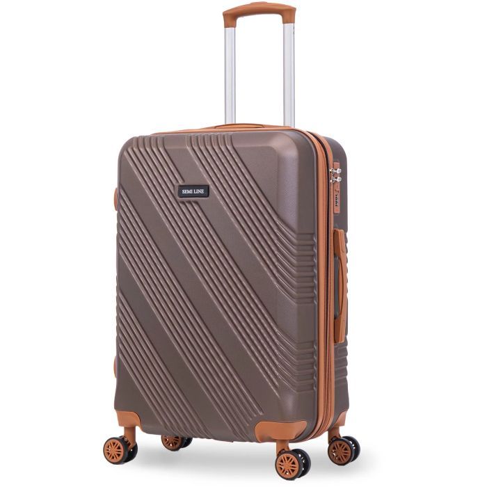 Чемодан Semi Line 24" M T5850-2 Brown (DAS303356) изображение 3