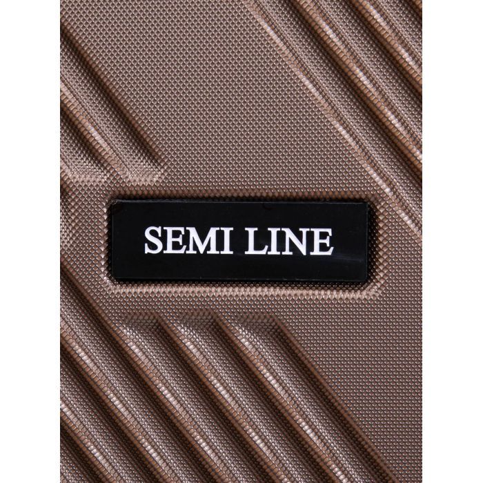 Чемодан Semi Line 24" M T5850-2 Brown (DAS303356) изображение 8