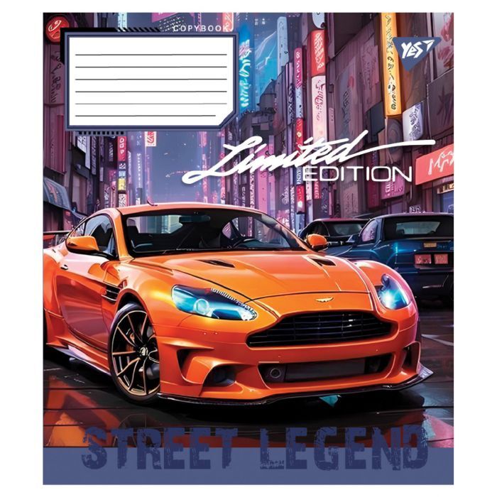 Зошит Yes Sreet legend А5 12 аркушів лінія (767903) зображення 3