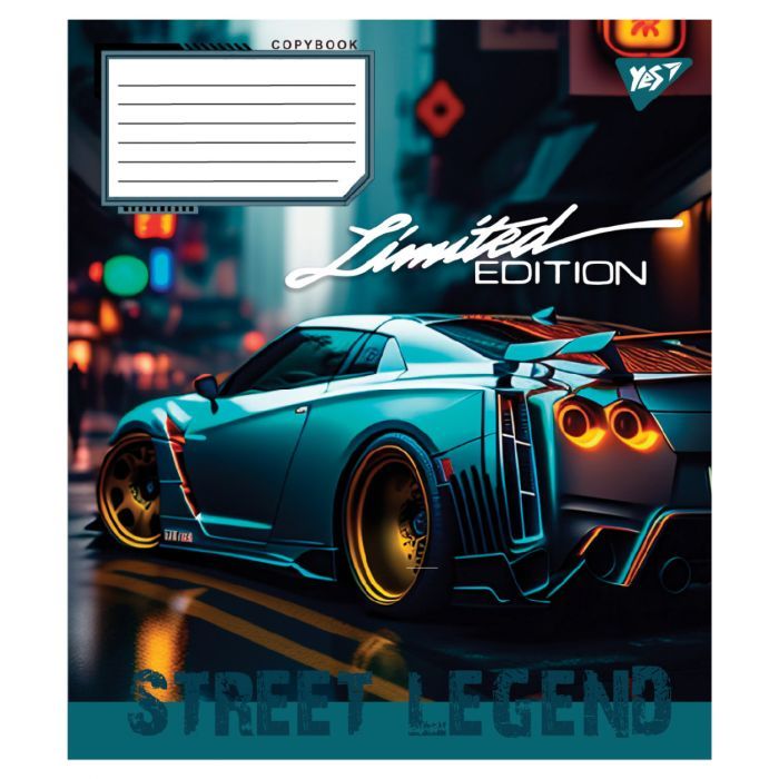Зошит Yes Sreet legend А5 12 аркушів лінія (767903) зображення 4