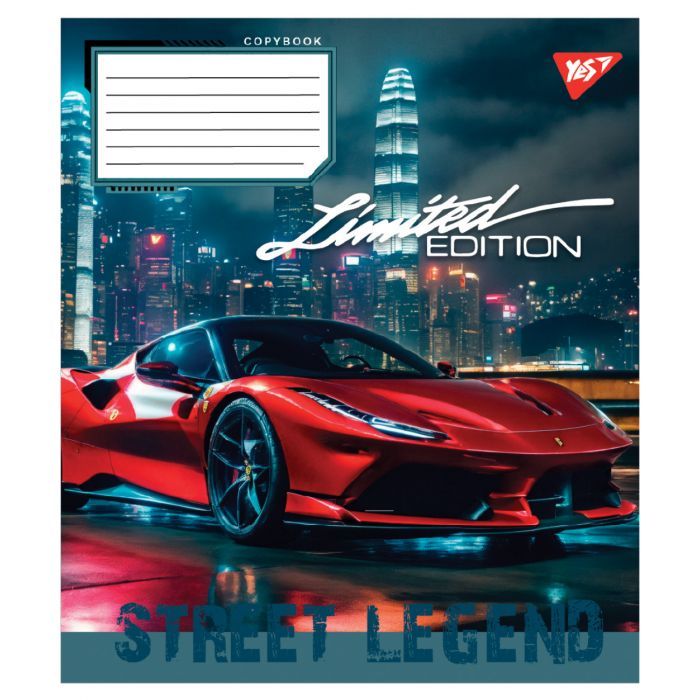 Зошит Yes Sreet legend А5 12 аркушів лінія (767903) зображення 5