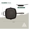 Сковорода туристическая Groenberg Nabro Pan 28x28 cm / 2 L Black (266024) (DAS303249) изображение 6
