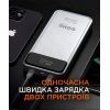 Батарея универсальная Sigma X-power SI30A7QLX 30000mAh, PD/130W, LED, cable 100w, silver (4827798479117) изображение 8