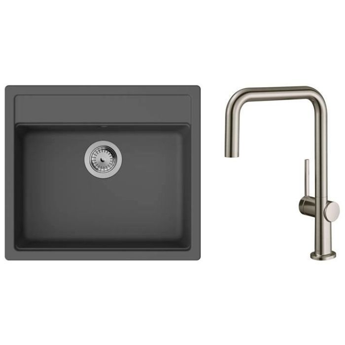 Мойка кухонная Hansgrohe S520-F510 + зміш. Talis M54 (43359800)