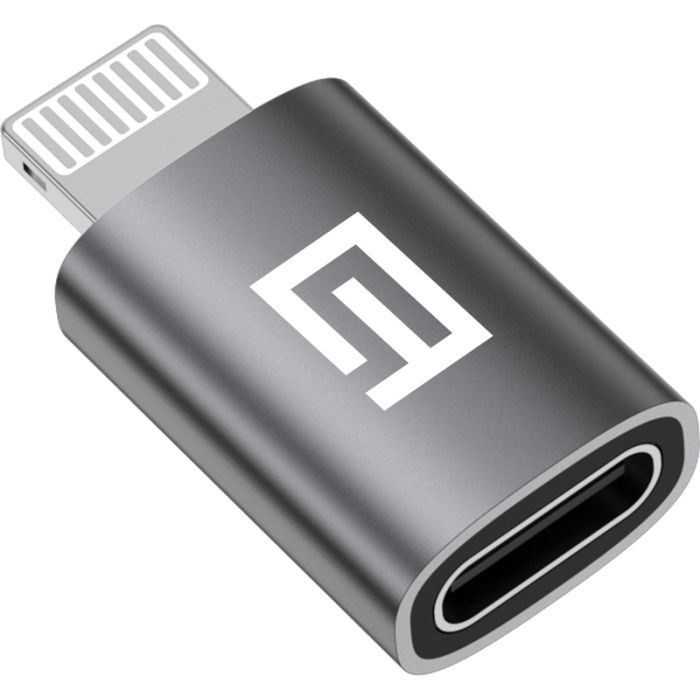 Переходник OTG USB-C F to Lightning Black Armorstandart (ARM79618)
