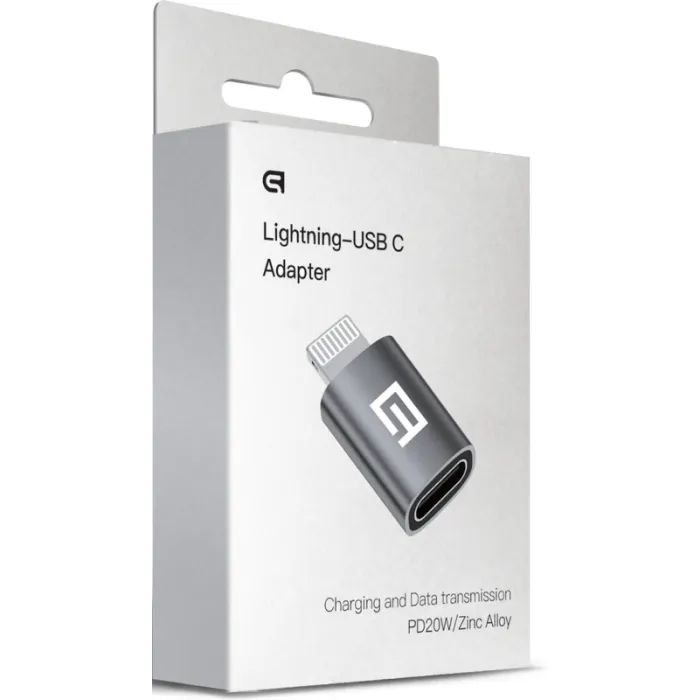 Переходник OTG USB-C F to Lightning Black Armorstandart (ARM79618) изображение 2