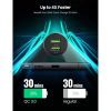 Зарядное устройство Ugreen CD213 2xUSB Fast Car Charger (Dark Blue) (UGR-10144) изображение 2