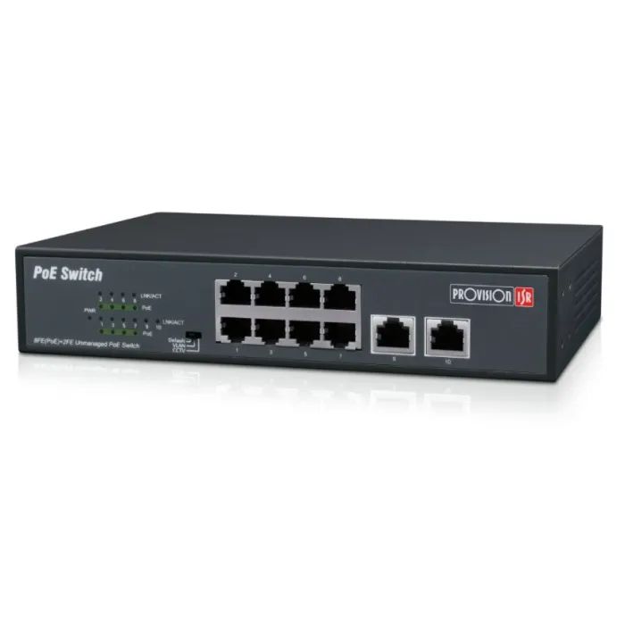 Коммутатор сетевой Provision-ISR PoES-08120C+2I-V2 изображение 2
