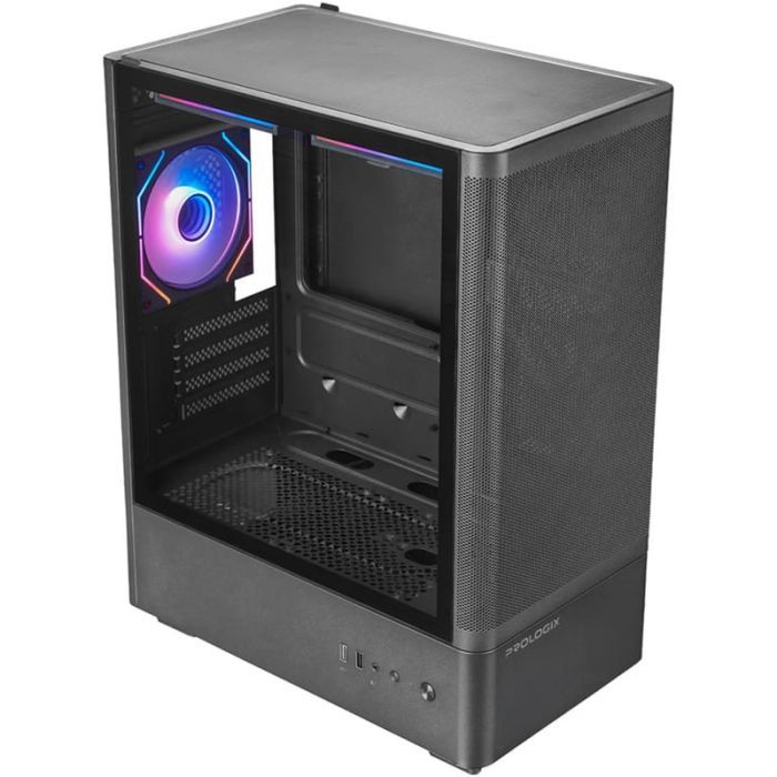 Корпус Prologix Lumi GM-01MAB Mesh Black изображение 8