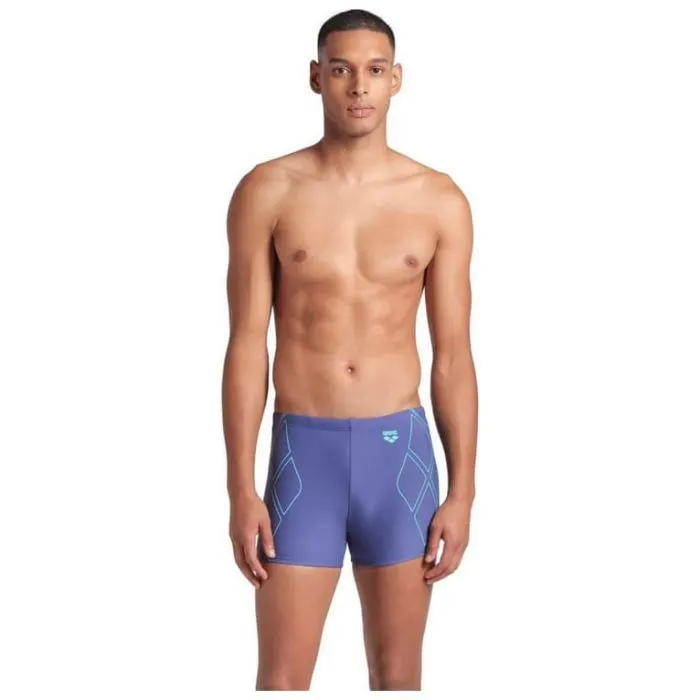 Плавки Arena Graphic Swim Short 009083-808 фіолетовий 80 (3468337508724)